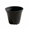Özelleştirilebilir Siyah Plastik Saksı Açık Galon Pot Yüksek Quanlity