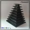 Siyah 9 Katmanlı Blister Plastik Makaron Ambalajı Kullanışlı Makaron Kule Standı