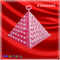 7 Katlı İnce 1mm Plastik Makaron Ambalaj Piramidi Mini Makaron Standı