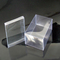 Şeffaf 1mm Kare Plastik Kutu Ambalaj PETG Dişli Bireysel Macaron Kutusu
