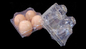 4 Hücre Klip Düğmeli Plastik Blister Ambalaj Şeffaf Plastik Yumurta Kartonları Halojensiz