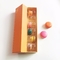 Plastik İçli 12 Kişilik Oluklu Mukavva Çok Renkli Çekmeceli Macaron Kutuları