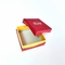 Logo Kabartmalı Sert Altıgen Kağıt Hediye Kutusu Ambalajı Kırmızı Mücevher Hediye Kutusu Özel