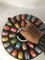 Güzel Taşınabilir Macaron Şeffaf Plastik Tepsi Çikolata Şeker Kutusu