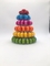 Kek İçin Tek Kullanımlık Plastik 10 Katmanlı Macaron Kulesi