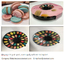 1mm PET Bir Düzine Macaron Hediyelik Kutular Kapaklı Plastik Kurabiye Tepsisi Ambalajı