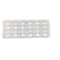 Şeffaf PVC PET Plastik Macaron Ambalaj Tepsisi 4x6 Blister Macaron Paketi için 24 adet