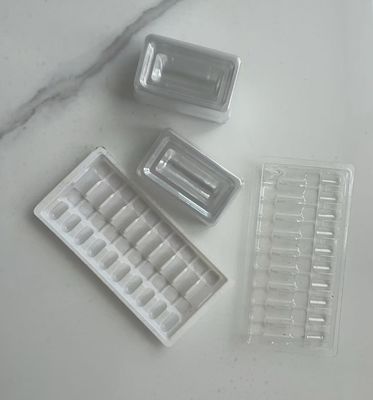 1ml 2ml Custom Plastic Ampoule Tray for Pharmaceutical Packaging