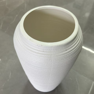 HDPE Modern Minimalist Ceramic Flower Pot with Multiple Sizes and Long Lifespan for Home Decoration