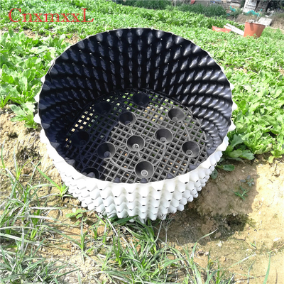 Kök Büyüme Beyaz 0.9mm HDPE Plastik Hava Kapları Sera Hava Budama Kovaları