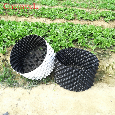 Kök Büyüme Beyaz 0.9mm HDPE Plastik Hava Kapları Sera Hava Budama Kovaları