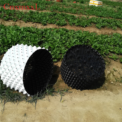 Kök Büyüme Beyaz 0.9mm HDPE Plastik Hava Kapları Sera Hava Budama Kovaları