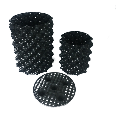 20cm Çap 0.7mm PVC Plastik Hava Kapları Kaplanmamış Parçalanabilir Polimerler Siyah Hava Kapları