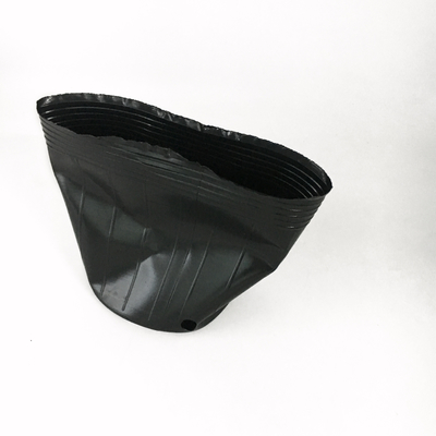 Toptan Plastik Yumuşak Pot Bitki Pot Mini Bitki Pot Yuvarlak Şekil