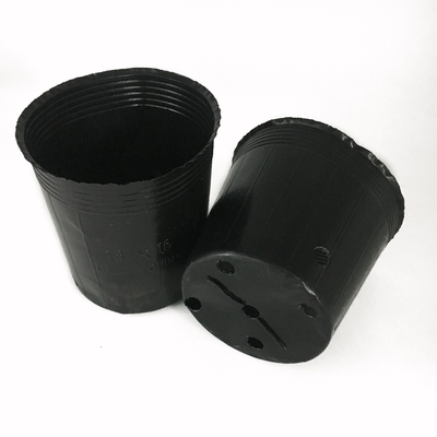 Toptan Plastik Yumuşak Pot Bitki Pot Mini Bitki Pot Yuvarlak Şekil