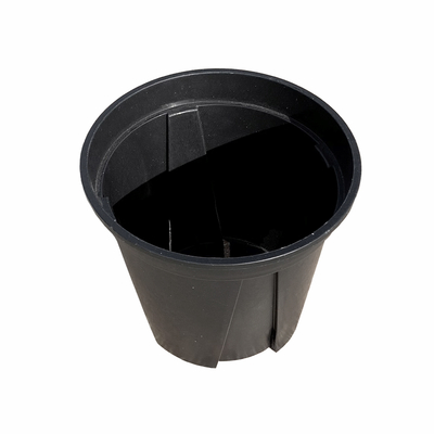 Toptan 2.5L Siyah Bahçe Plastik Bebeklik Gallon Pot Kalın Gallon Bonsai PP / HDPE'den yapılmış budama