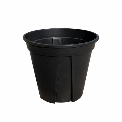 Toptan 2.5L Siyah Bahçe Plastik Bebeklik Gallon Pot Kalın Gallon Bonsai PP / HDPE'den yapılmış budama