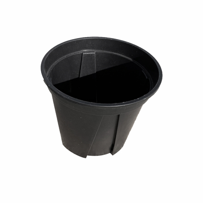 Toptan 2.5L Siyah Bahçe Plastik Bebeklik Gallon Pot Kalın Gallon Bonsai PP / HDPE'den yapılmış budama