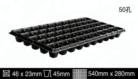 HDPE UV istikrarlı plastik ekim tepsisi hava budama kavanozu