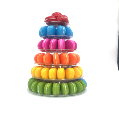 Plastik 6 Katlı Makaron Ekran Rafa 3-5 mm Kalınlığı