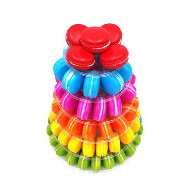 Plastik 6 Katlı Makaron Ekran Rafa 3-5 mm Kalınlığı