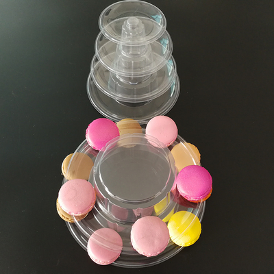 Plastik 6 Katlı Makaron Ekran Rafa 3-5 mm Kalınlığı
