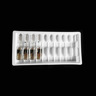 Yüksek Kaliteli Plastik Ampuller Tepsisi 1ml 2ml 5ml 10ml Plastik Açık Blister Paketleme Şişeler Blister Tepsisi Kutusu