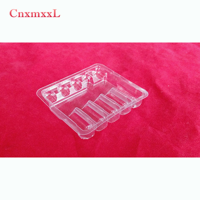 ISO Sertifikası Şişe Ampul Tepsileri Plastik Paket Tepsisi 2ml 3ml 5ml 10ml için