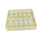 1.8mm Beyaz PP 10ml Tıbbi Plastik Blister Ambalaj Flakon İçin Ekleme Tepsisi
