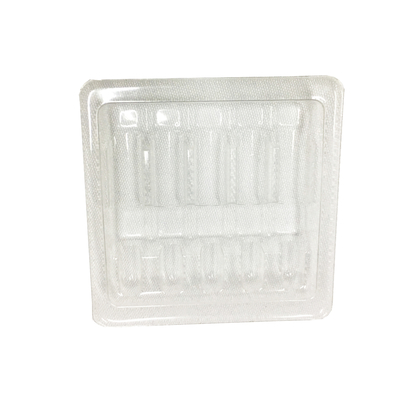 Beyaz Plastik Ampul Tavası Paketleme 10ml Cam Şişe Tavası Plastik Ampul Kutusu