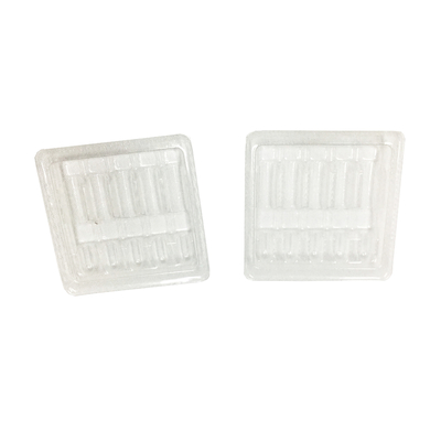 Clamshell Blister Plastik 1ml Ampulet İçeriye Paketleme Tepsileri Kalınlığı 100mm