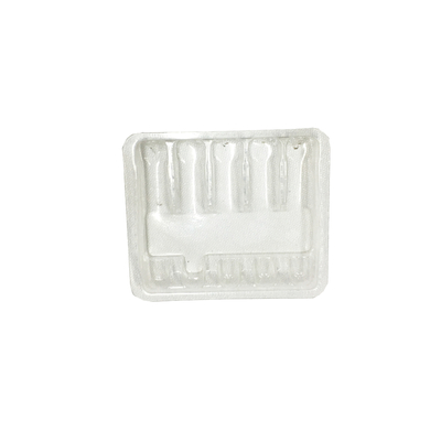 Clamshell Blister Plastik 1ml Ampulet İçeriye Paketleme Tepsileri Kalınlığı 100mm