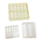 Şeffaf PVC Tıbbi İlaç Plastik Blister Ambalaj Termoform Plastik Tepsiler OEM