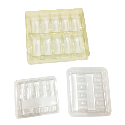 Şeffaf PS Ampul Tepsisi 1ml X 5 Ampul Plastik Blister Ambalaj