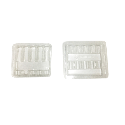 Şeffaf PS Ampul Tepsisi 1ml X 5 Ampul Plastik Blister Ambalaj
