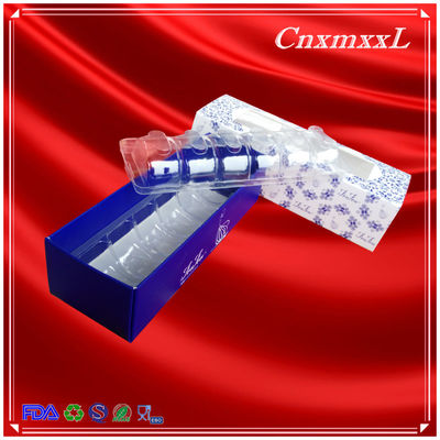Makaron kabuğu kutusu makaron plastik kap açık makaron kabarcık kutusu makaron punnet tepsisi