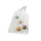 Katlanır 3x8 24 adet Plastik Macaron Ambalaj İstiridye Kabuğu Tepsisi Şeffaf PVC PET