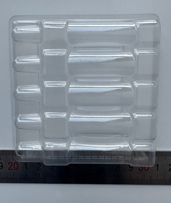 PET Hassas Mallar Paketleme Tepsi Cam Şişe Sabit Paketleme Tepsi Su Enjeksiyon 1ml 2ml 5ml 10ml 5 Paket