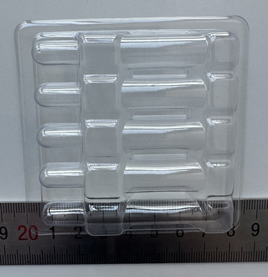 PET Hassas Mallar Paketleme Tepsi Cam Şişe Sabit Paketleme Tepsi Su Enjeksiyon 1ml 2ml 5ml 10ml 5 Paket