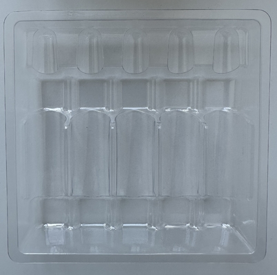 PET Hassas Mallar Paketleme Tepsi Cam Şişe Sabit Paketleme Tepsi Su Enjeksiyon 1ml 2ml 5ml 10ml 5 Paket