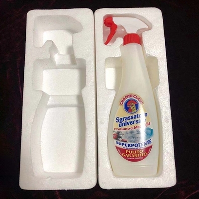 Özel şekilli beyaz EPS köpük ambalaj şok geçirmez Poly Dragon köpük kalıplama plastik astarlı köpük kutusu