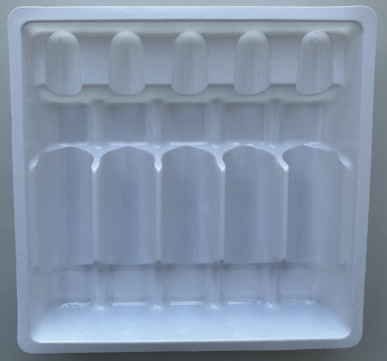 1ml 2ml 5ml 10ml 5 paket ampul tepsisi PET vakum tepsisi özelleştirme