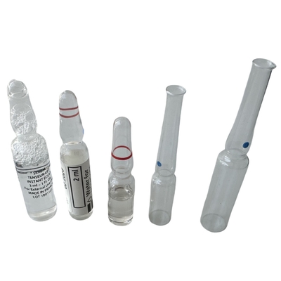 Su Enjeksiyon Paketi 1ml 2ml 3ml Cam Şişe Ampoule Tepsisi Etiket Özel