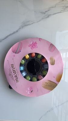 Makaron 33 taneler Paket Şeffaf Makaron Tepsi Paket El Kitabı Kutu Makaron Paketi Taşınabilir Makaron Paketi Şeffaf Kutu Makaron Paketi Şeffaf Kutu Artı Karton Paketi