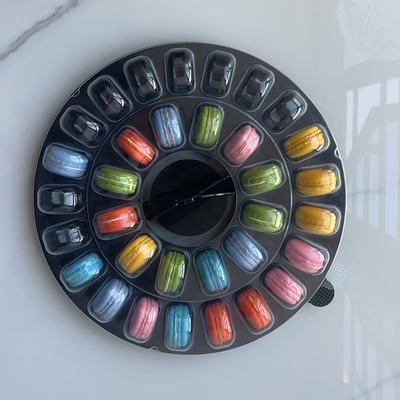 Taşınabilir Makaron 33 taneler Paket Şeffaf Makaron Tepsisi Paket Şeffaf Kutu Artı Karton Paket Tedarikçisi