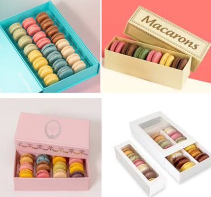 Makaron ambalajı Makaron hediye kutusu Paketleme Makaron tepsisi Makaron 24 6 8 12 16 18 21 24 30 33 35 40 60 parça ambalaj Makaron plastik kutu Makaron kağıt kutu tedarik