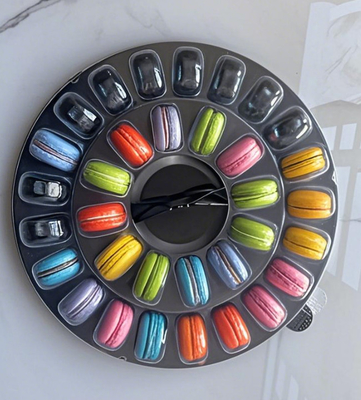 Makaron Kağıt Kutusu Ambalaj Makaron Ekran Stand Makaron Tepsisi Makaron Hediye Kutusu Çikolata Ambalajı