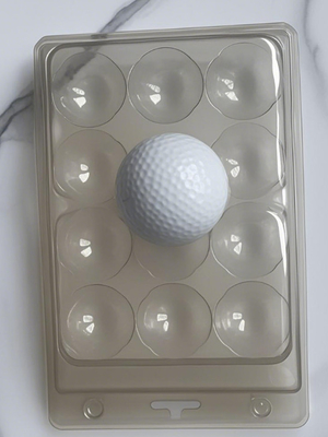 12 golf topu şeffaf ambalaj plastik kutu ambalaj golf topu ambalaj