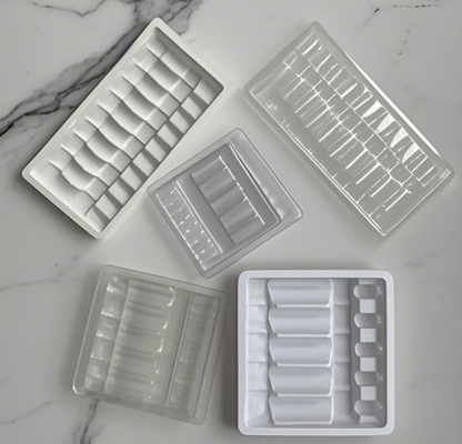 Özel 10 ml Ampuller İçeride Su İğneli Xialin Şişesi Enjeksiyon Blister Paketleme Kutusu ile Kaplı İlaç Paketleme Kutusu