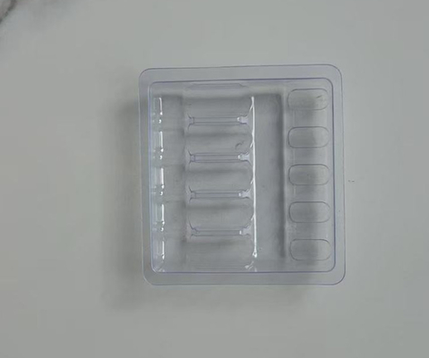 Şeffaf plastik ampül ampül 1 ml, 2 ml, 3 ml, 5 ml, 10 ml plastik şişe tepsisi şişeyi özelleştirilebilir